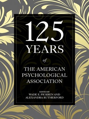 cover image of 125 Years of the American Psychological Association
